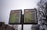 11.1.1999 Busanzeigetafeln am Goetheplatz
